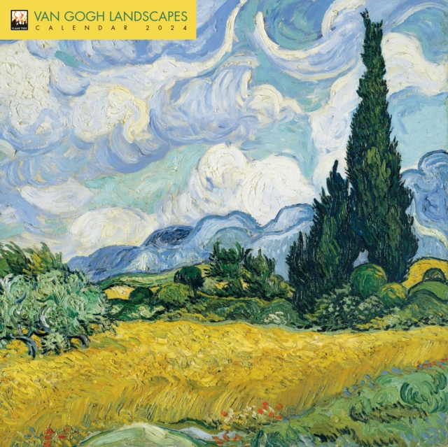 Vincent van Gogh Landscapes Wall Calendar 2024 (Art Calendar)
