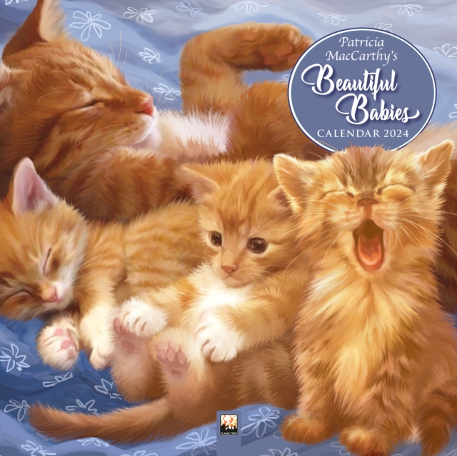 Patricia McCarthy's Beautiful Babies Wall Calendar 2024 (Art Calendar)