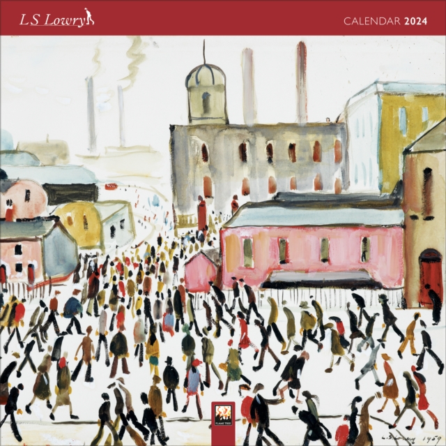 L.S. Lowry Wall Calendar 2024 (Art Calendar)