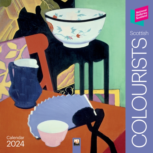 National Galleries Scotland: Scottish Colourists Wall Calendar 2024 (Art Calendar)