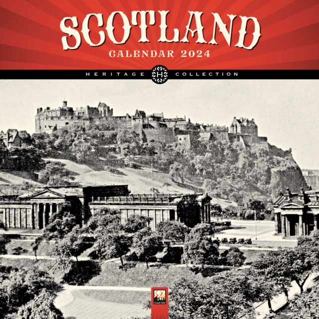 Scotland Heritage Wall Calendar 2024 (Art Calendar)