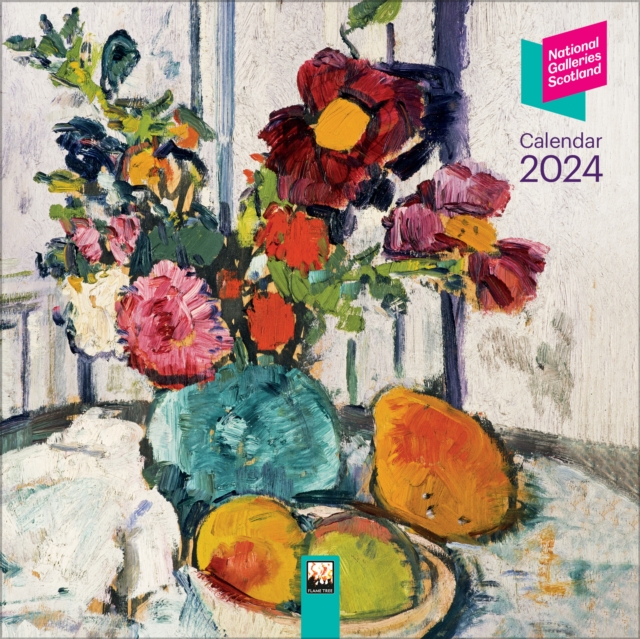 National Galleries Scotland: Floral Mini Wall Calendar 2024 (Art Calendar)