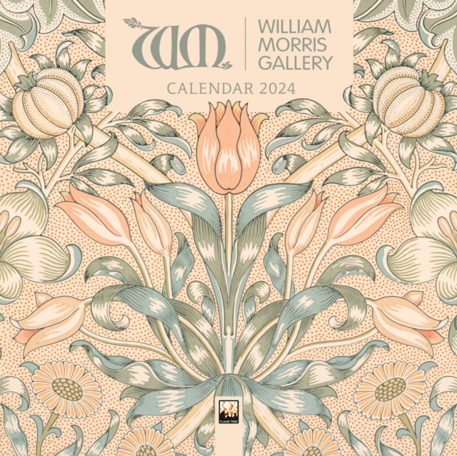 William Morris Gallery Mini Wall Calendar 2024 (Art Calendar)