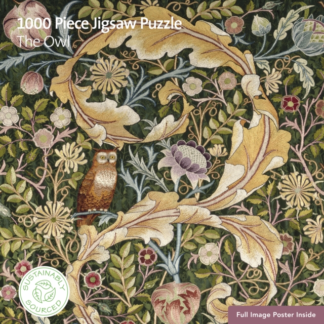 Adult Sustainable Jigsaw Puzzle V&A: The Owl