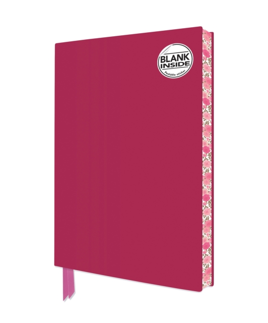 Pink Blank Artisan Notebook (Flame Tree Journals)