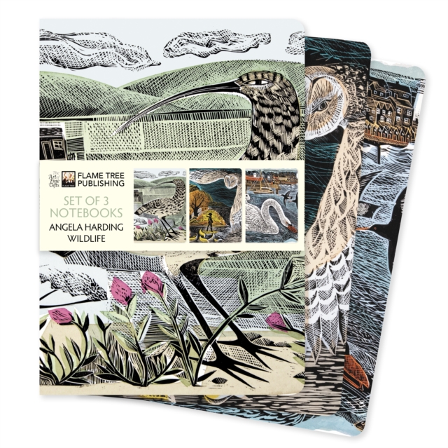 Angela Harding: Wildlife Set of 3 Standard Notebooks