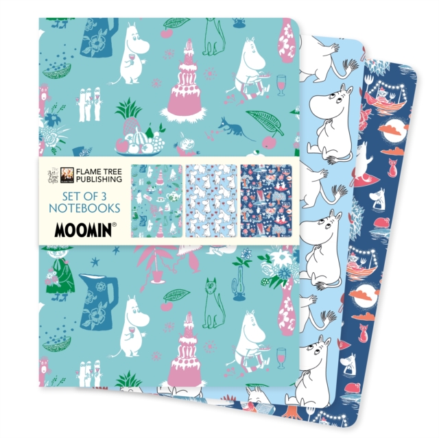 Moomin Classics Set of 3 Standard Notebooks