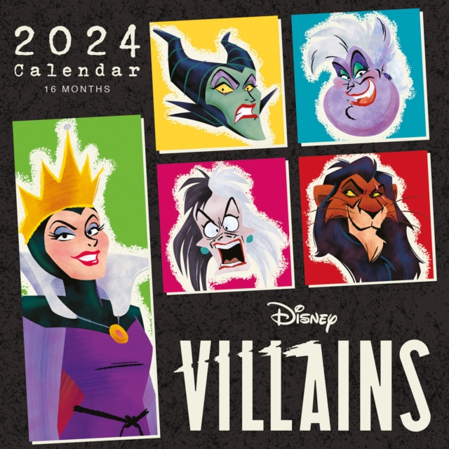 Disney Clasics Villains Calendar