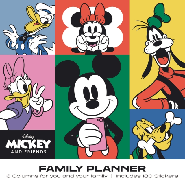 Mickey/Minnie Mouse Family Planner