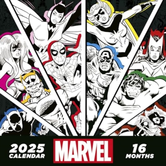 Marvel 2025  Square Calendar