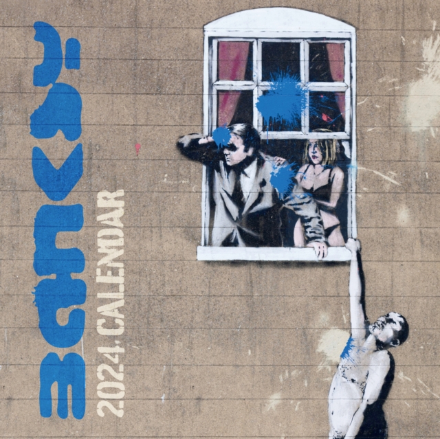 Banksy 2024 Square Wall Calendar