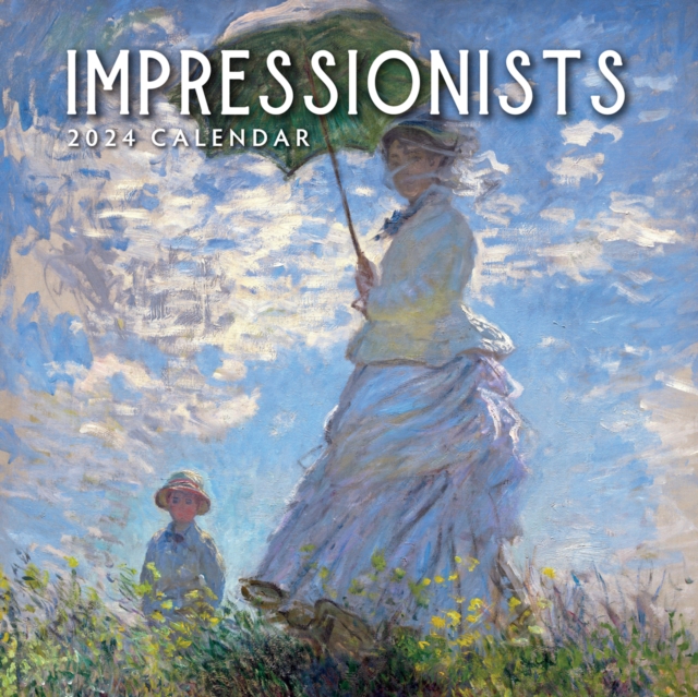 Impressionists 2024 Square Wall Calendar