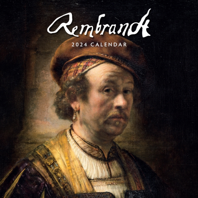 Rembrandt 2024 Square Wall Calendar