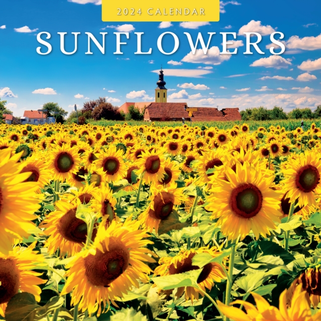 Sunflowers 2024 Square Wall Calendar