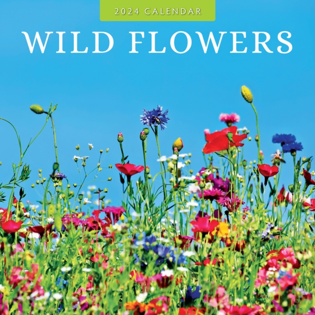 Wild Flowers 2024 Square Wall Calendar