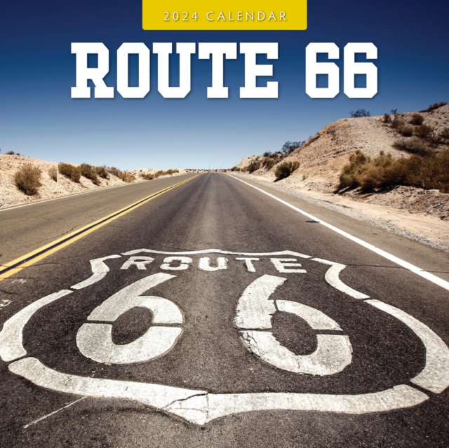 Route 66 2024 Square Wall Calendar