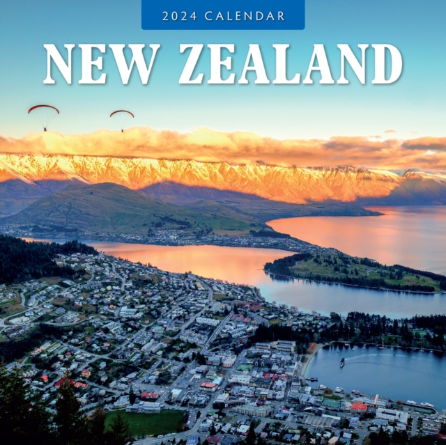 New Zealand 2024 Square Wall Calendar