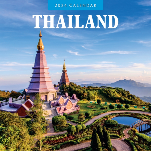 Thailand 2024 Square Wall Calendar