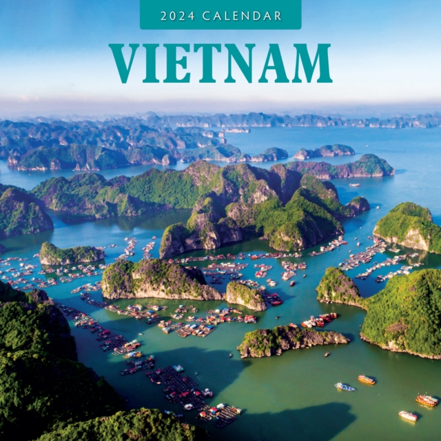 Vietnam 2024 Square Wall Calendar