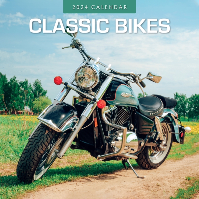 Classic Bikes 2024 Square Wall Calendar