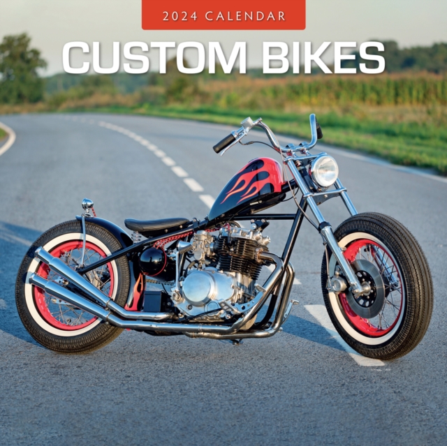 Custom Bikes 2024 Square Wall Calendar