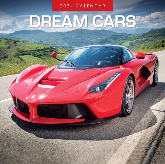 Dream Cars 2024 Square Wall Calendar