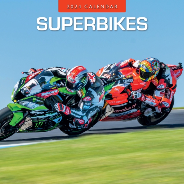 Superbikes 2024 Square Wall Calendar