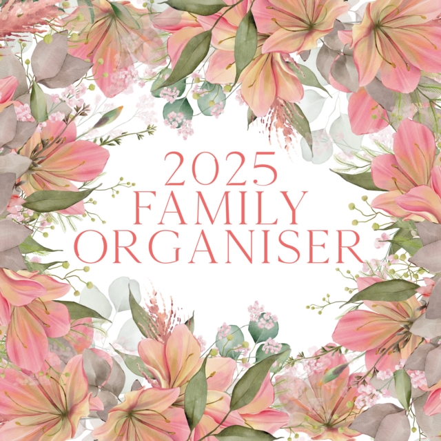 Family Organiser 2025 Square Wall Calendar