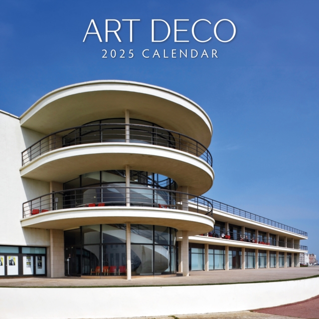 Art Deco 2025 Square Wall Calendar