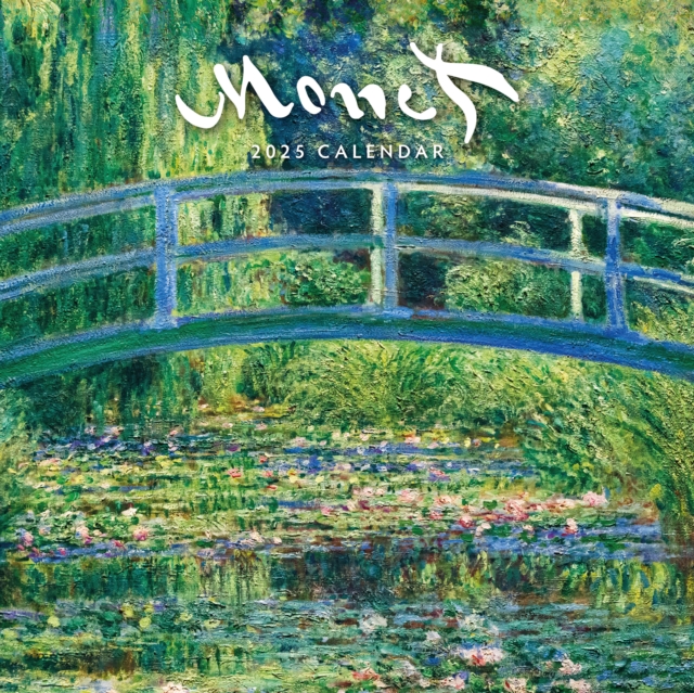 Monet 2025 Square Wall Calendar