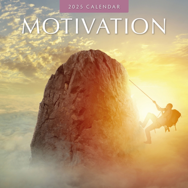 Motivation 2025 Square Wall Calendar