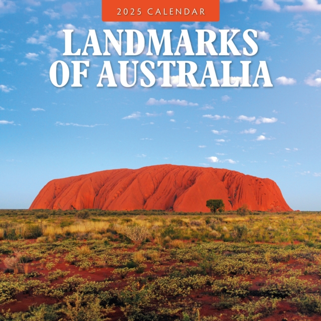 Landmarks of Australia 2025 Square Wall Calendar