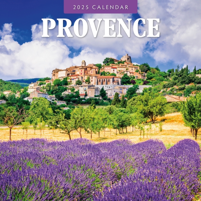 Provence 2025 Square Wall Calendar