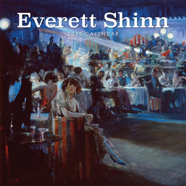 Everett Shinn 2025 Square Wall Calendar