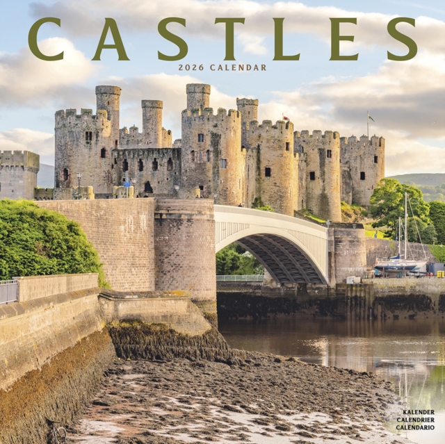 Castles Calendar 2026 Square Scenic Wall Calendar - 16 Month