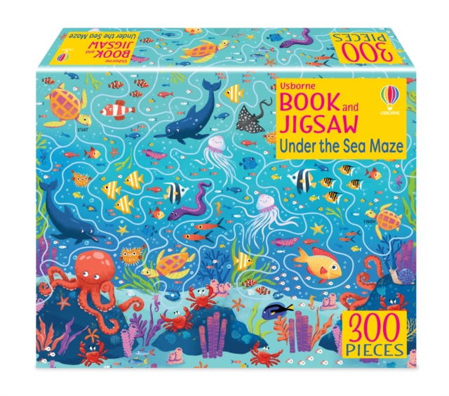 Usborne Book and Jigsaw Under the Sea Maze