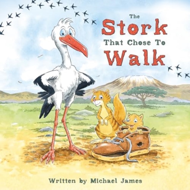 Stork That Chose to Walk