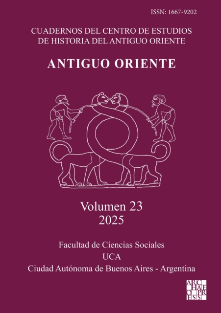 Antiguo Oriente: Vol. 23 2025