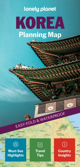 Lonely Planet Korea Planning Map