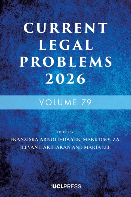 Current Legal Problems 2026