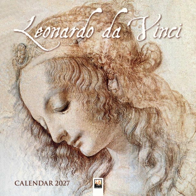Leonardo da Vinci Wall Calendar 2027 (Art Calendar)