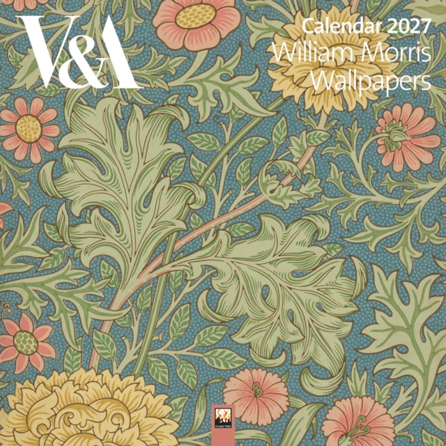 V&A: William Morris Wallpapers Wall Calendar 2027 (Art Calendar)