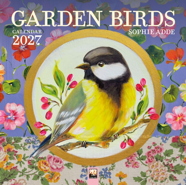 Sophie Adde: Garden Birds Mini Wall Calendar 2027 (Art Calendar)