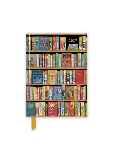 Bodleian Libraries: Bookshelves 2027 Luxury Pocket Diary Planner – Week to View