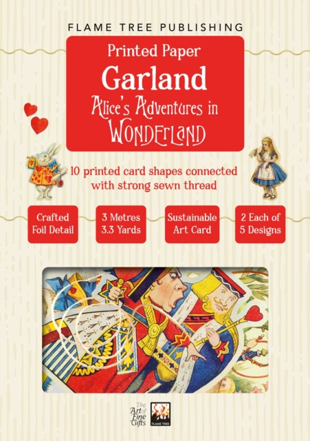 Alice’s Adventures in Wonderland Paper Garland