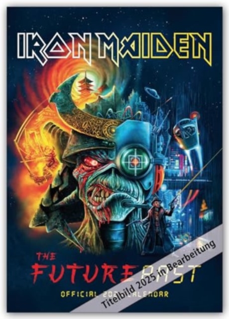 Official Iron Maiden A3 Calendar 2025