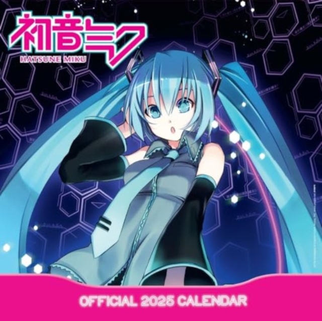 Official Hatsune Miku Square Calendar 2025