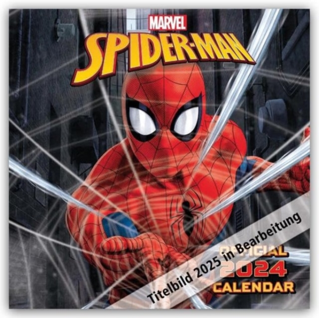 Official Spider-Man Square Calendar 2025