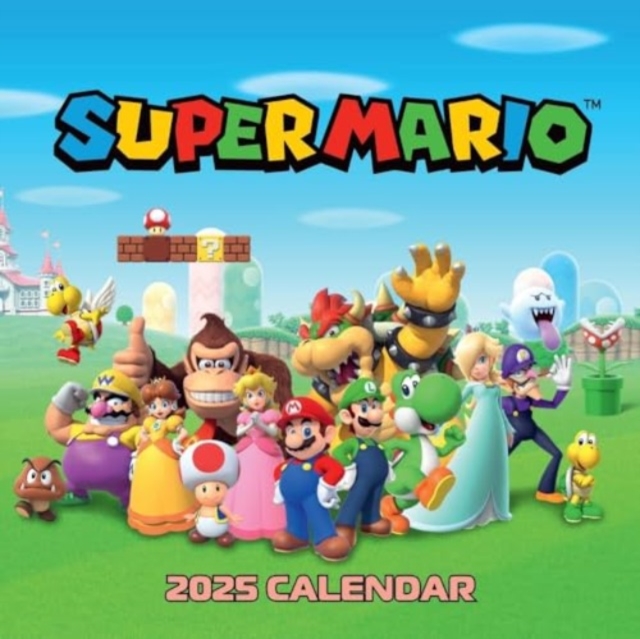 Official Super Mario Square Calendar 2025