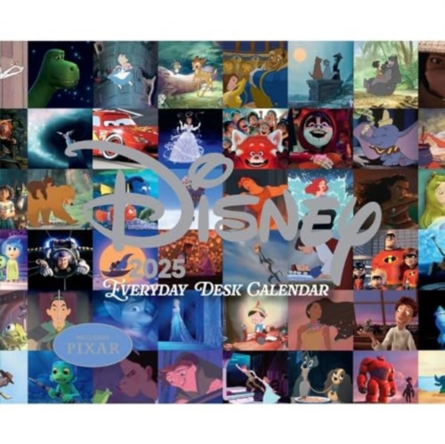 Disney Animation 2025 Desk Block Calendar